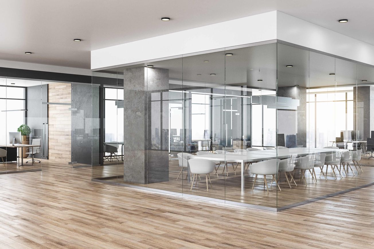 What does office fit out include